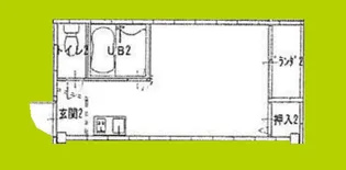 アリーテ今川【1階】の間取り
