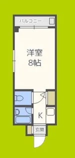 ドゥリーム新今里【4階】の間取り