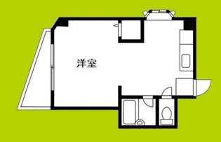 ハイツ上新小松【4階】の間取り