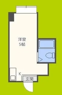 ジオナ深江橋【9階】の間取り