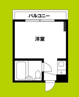 淡路エンビィハイツ【6階】の間取り