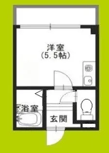 ロフトSAYO【2階】の間取り