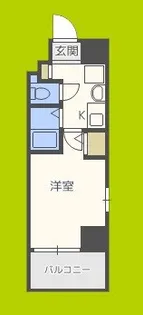 エスリード上本町北【2階】の間取り