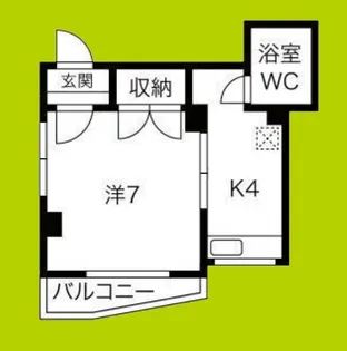 メゾン桜井【4階】の間取り
