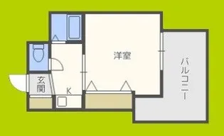 ∞中之島アンフィニ【7階】の間取り