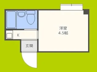 プレアール北田辺III【2階】の間取り