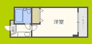 ロイヤル巽【2階】の間取り