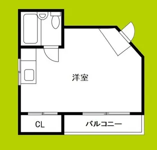 シーズコート住吉【5階】の間取り