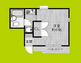 グラン・ピア歌島【2階】の間取り