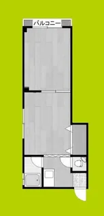 宮本マンション【2階】の間取り