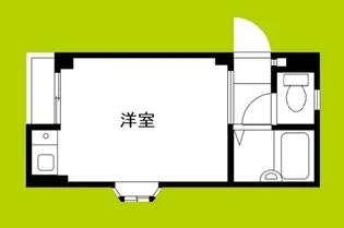 ハイツ山口【4階】の間取り