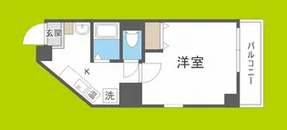 VINEルミエール大国町【3階】の間取り