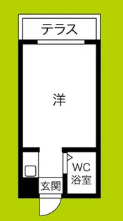 ルネッサンスエレガンス【1階】の間取り