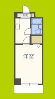 大桐ハイツ北【2階】の間取り