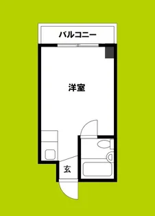 エクラ今里駅前【5階】の間取り