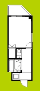 ピア弁天【4階】の間取り