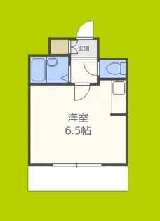 マンションスムス【8階】の間取り