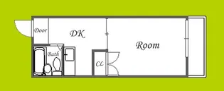 I Cube玉造【3階】の間取り