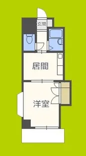 千林グランドハイツ北【5階】の間取り