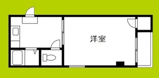 リバティ都島【1階】の間取り