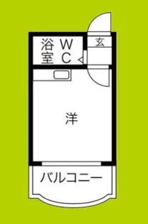 サザンドミトリーI【8階】の間取り