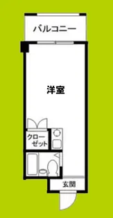 明和ハイツ南江口【5階】の間取り