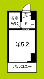 OGGI西九条【4階】の間取り