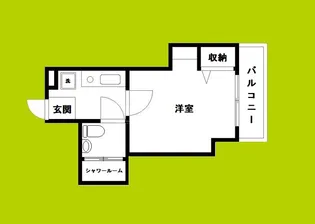 ミストラル本町ウエスト【2階】の間取り