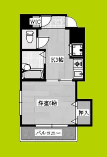 ロイヤルヒル1【9階】の間取り