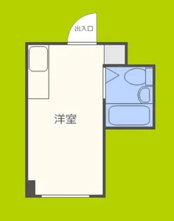 昭和グランドハイツ恵美須【4階】の間取り