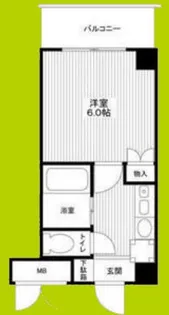 villa Kei【6階】の間取り