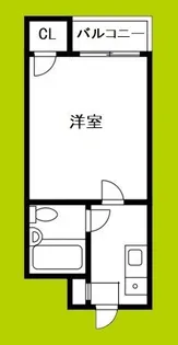 ロイヤルヴィラあべの【1階】の間取り