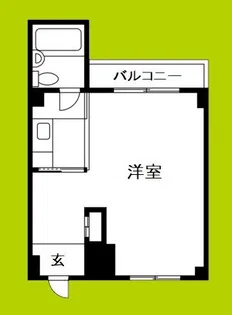 マンションハピネス【2階】の間取り