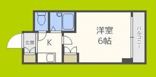 オズレジデンス関目【7階】の間取り