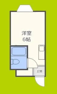 ラパンジール都島【8階】の間取り