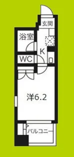 エスリード新大阪第8【5階】の間取り