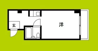 1Rの間取り画像