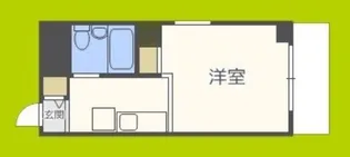 グリーンハイツII【6階】の間取り