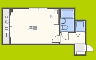 アストロヴィラ松屋町【9階】の間取り