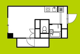 パシフィック新今宮【6階】の間取り