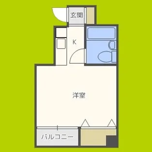 タカミビル【3階】の間取り