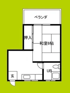 日精マンション【3階】の間取り