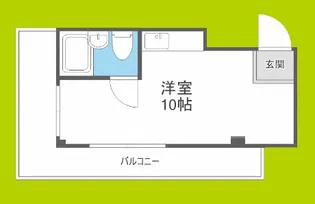 PAL天王寺南【5階】の間取り