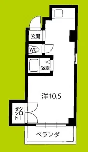 EXIT13【4階】の間取り
