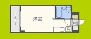 グリーンハイツII【6階】の間取り