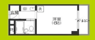 パンジービオラ春日出【2階】の間取り