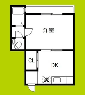 柏里ハイツ【3階】の間取り