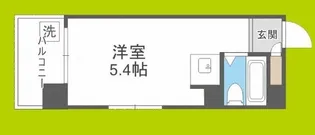 パークサイド上本町駅前【7階】の間取り