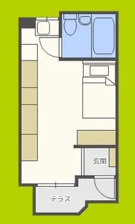アヴァンセ天王寺【6階】の間取り