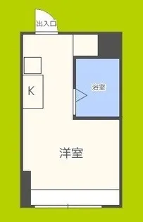 昭和グランドハイツ同心【8階】の間取り